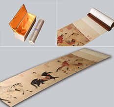 包头市馆藏书画复制博物馆书画复制服务