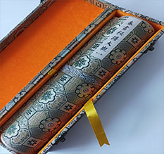 包头市书画装裱案例